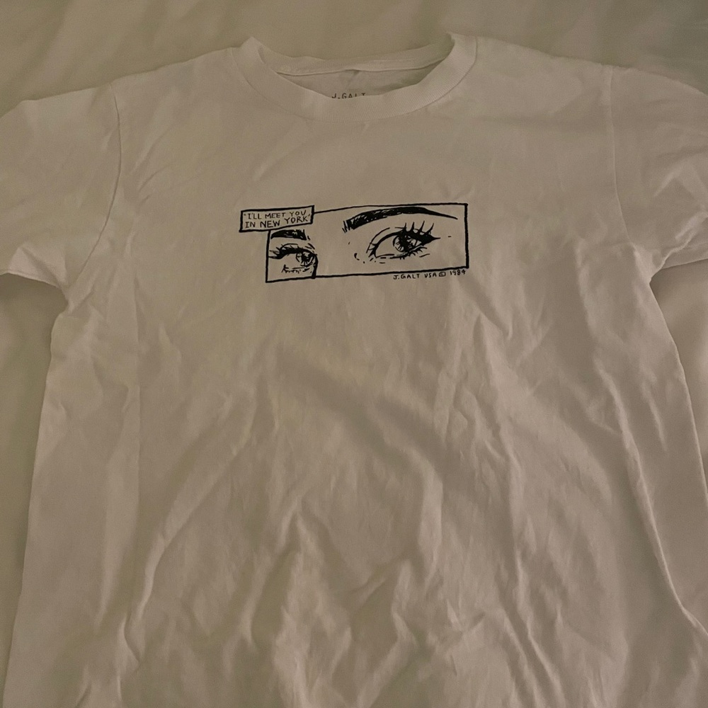 i’ll meet you in new york white jamie top